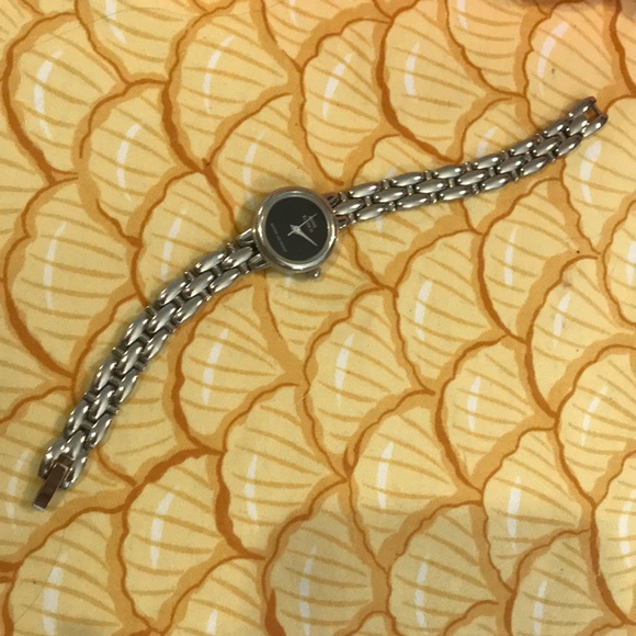 Anne Klein Circle Face Chain Watch - Picture 5 of 5